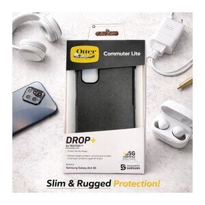 OTTERBOX COMMUTER LITE Samsung Galaxy A14 5G HARD Phone Case BLACK 1-Piece